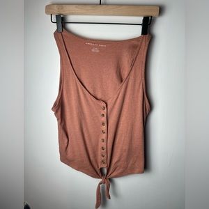 American Eagle Cropped Tank Top